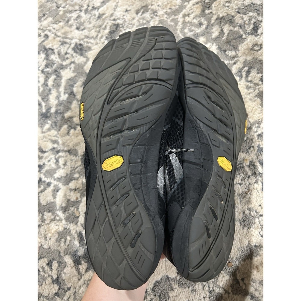 Women's Merrell Pace Glove Black Barefoot Vibram Shoes Size 10 - Picture 5 of 9